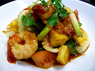 Khao San Thai Kitchen | Sweet and sour prawns
